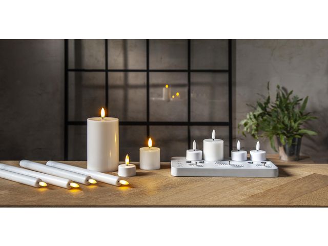 Ljus STAR T Flamme LED m/laddare mix